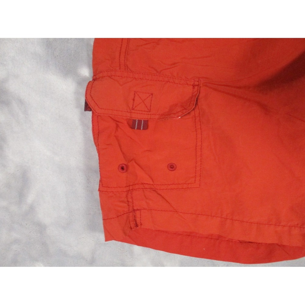 Tommy Bahama Relax Mens XXL Orange Cargo‎ Swim Trunks Board Shorts Mesh Lined - Picture 8 of 12